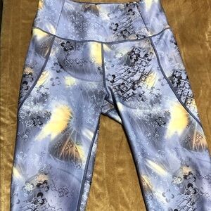 CALIA by Carrie Underwood Blue and Yellow Leggings